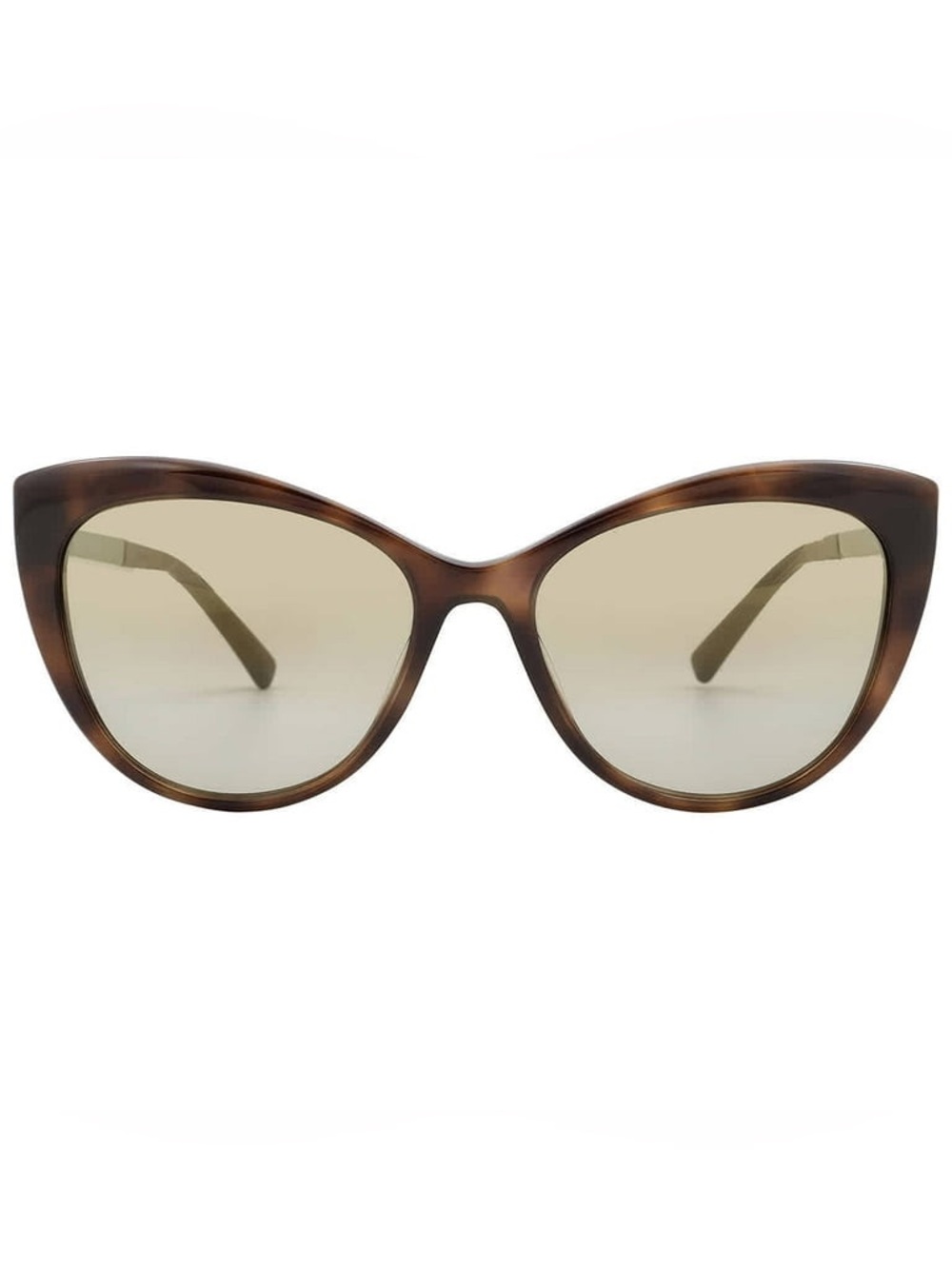 Versace Brown Tortoiseshell Cat-Eye Women's Sunglasses